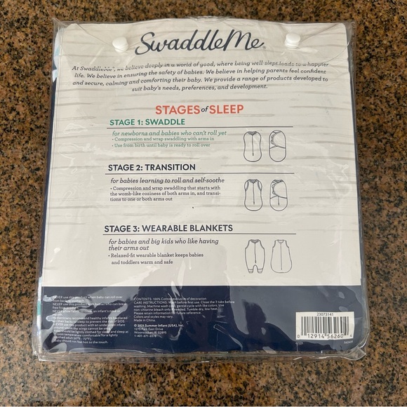 SOLD!! SwaddleMe Swaddle 3 pack - Picture 3 of 3